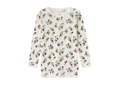 Name It snow white blomster bluse merinould